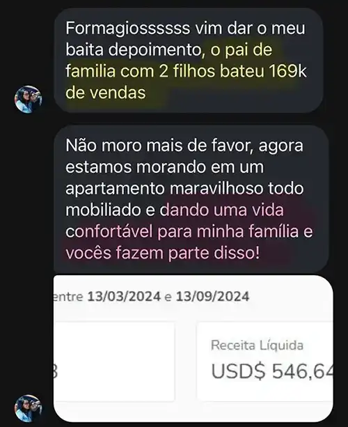 Depoimento Método ELX
