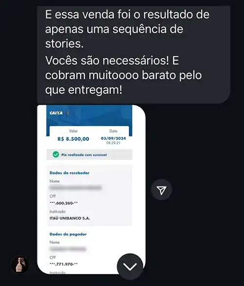 Depoimento Método ELX