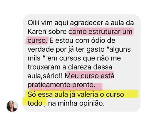 Depoimento Método ELX